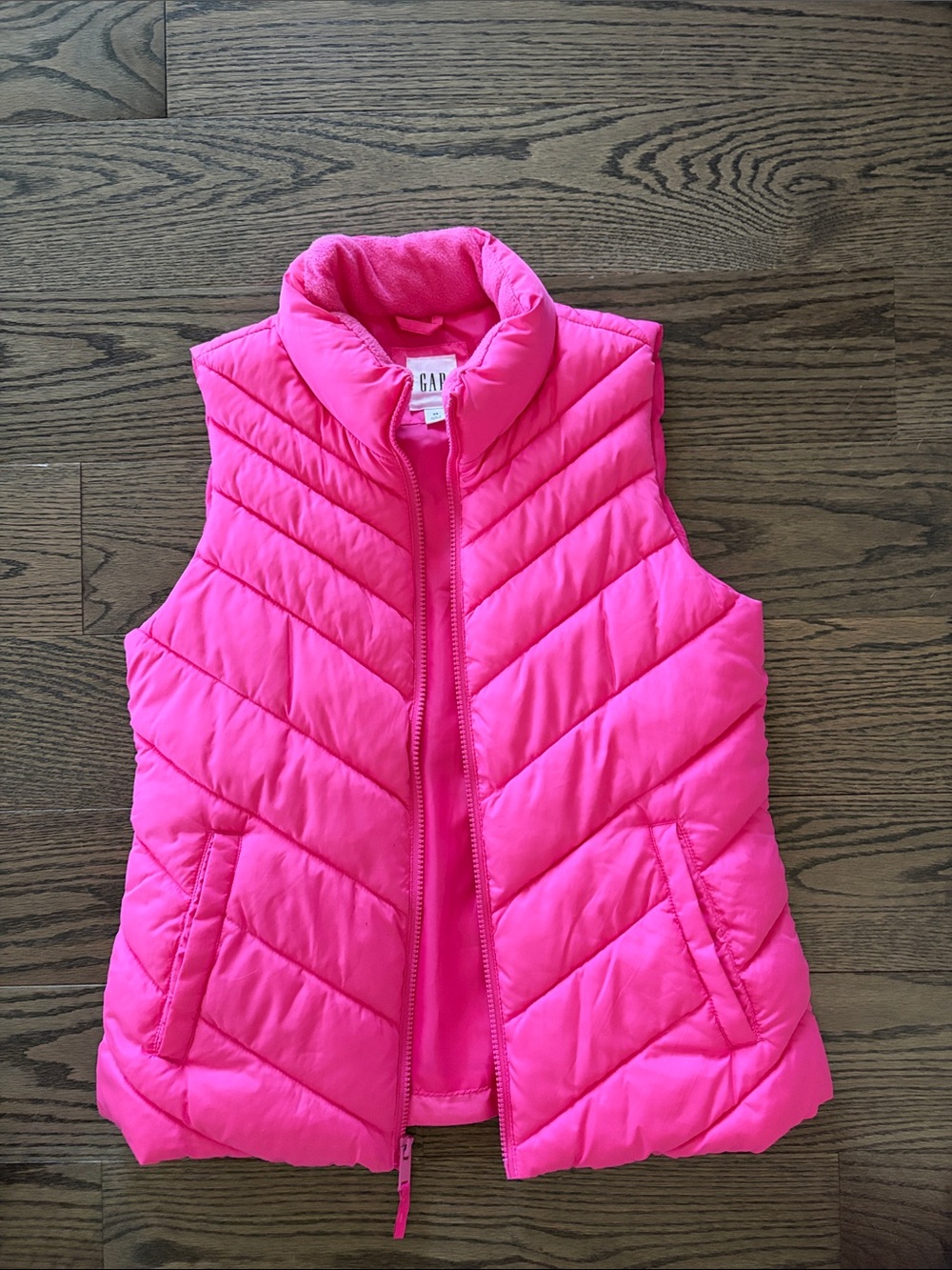 GAP Hot Pink Quilted Puffer Vest for Kids